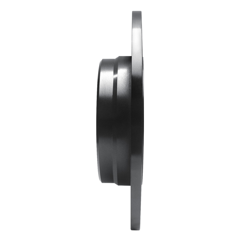 Mercedes-Benz E320 Brake Rotor (1) - Rear Right - R1 Concepts - Drilled & Slotted - Black - `98-`03